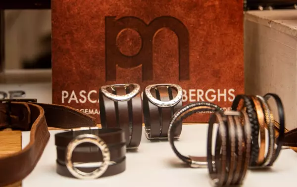 Lederen armband - Pascale