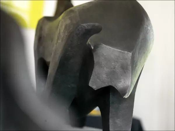 Sculptuur stenen olifant