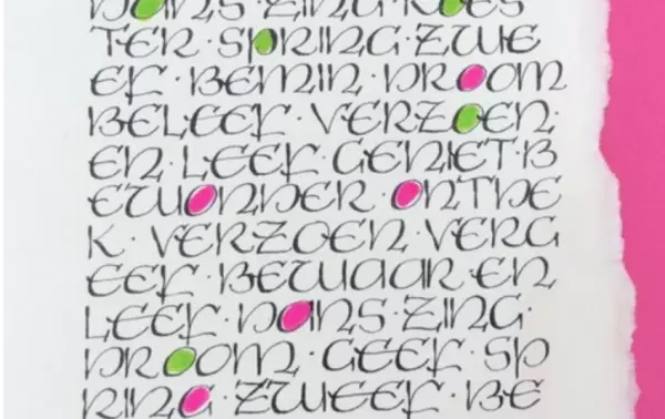 Kalligrafie - Mai Segers